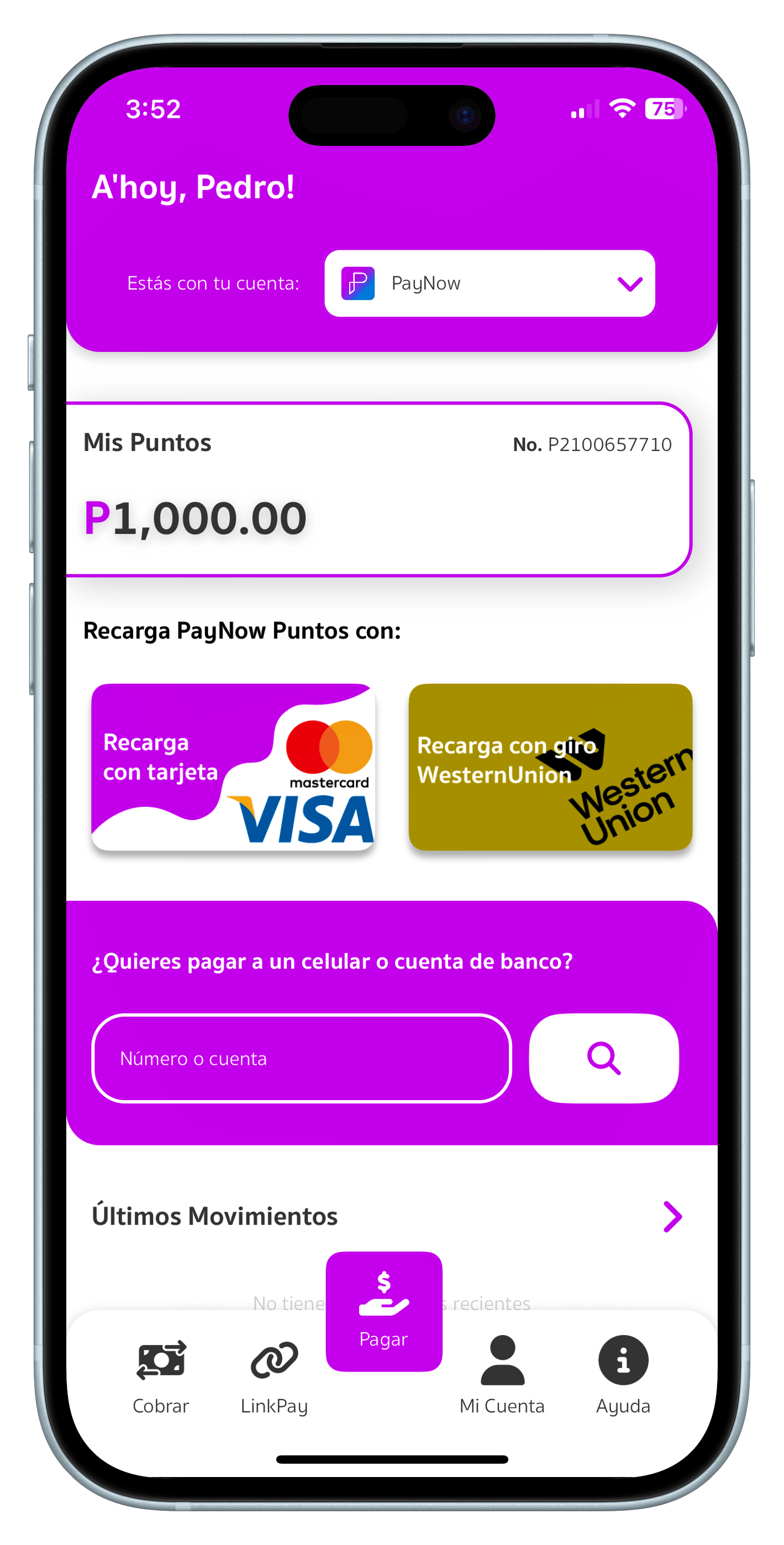 App en celular